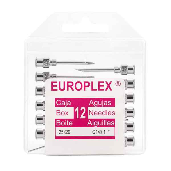 Picture of NEEDLE HYPO SS EUROPLEX 14g x 1in - 12s