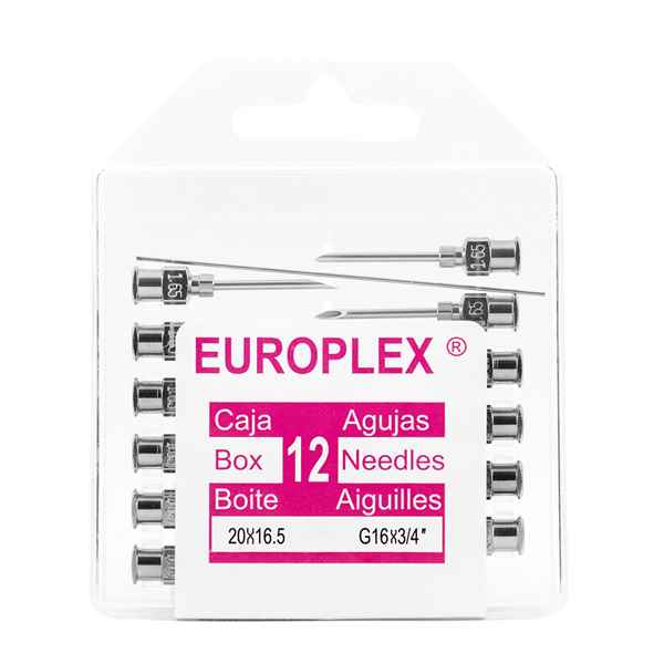 Picture of NEEDLE HYPO SS EUROPLEX 16g x 3/4in - 12s