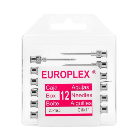 Picture of NEEDLE HYPO SS EUROPLEX 16g x 1in - 12s