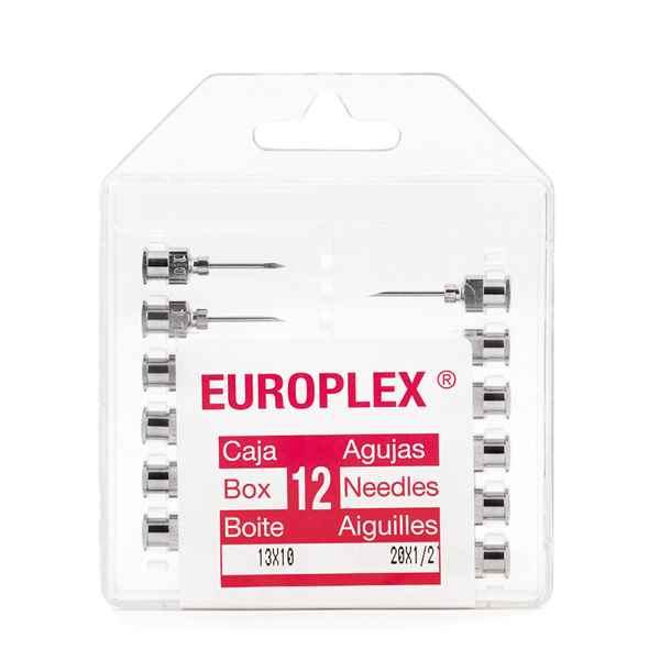 Picture of NEEDLE HYPO SS EUROPLEX 20g x 1/2in - 12s