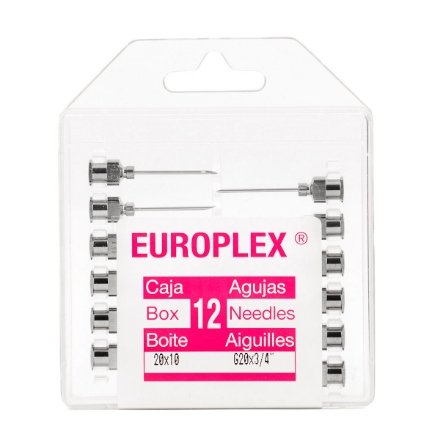 Picture of NEEDLE HYPO SS EUROPLEX 20g x 3/4in - 12s