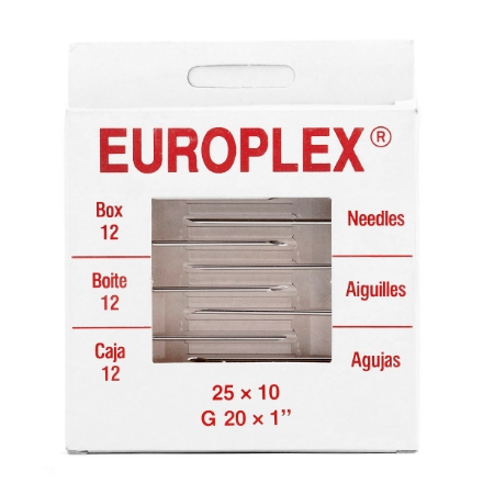 Picture of NEEDLE HYPO SS EUROPLEX 20g x 1in - 12s