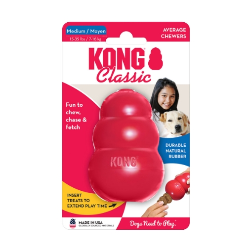 Picture of TOY DOG KONG CLASSIC RED (T2) - Medium