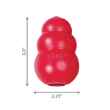 Picture of TOY DOG KONG CLASSIC RED (T2) - Medium
