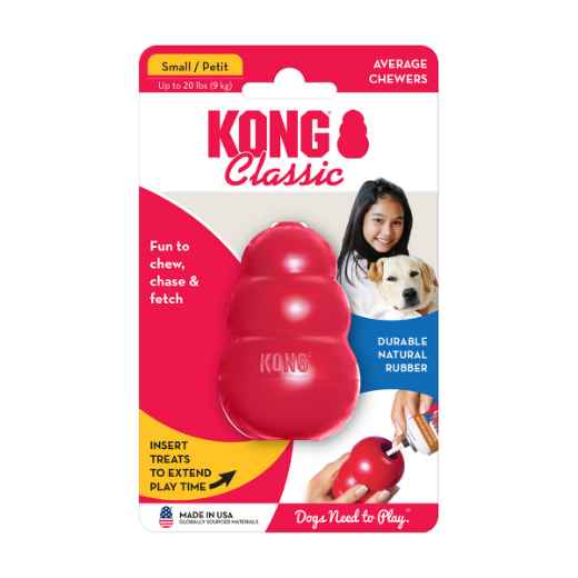 Picture of TOY DOG KONG CLASSIC RED (T3) - Small