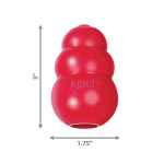 Picture of TOY DOG KONG CLASSIC RED (T3) - Small