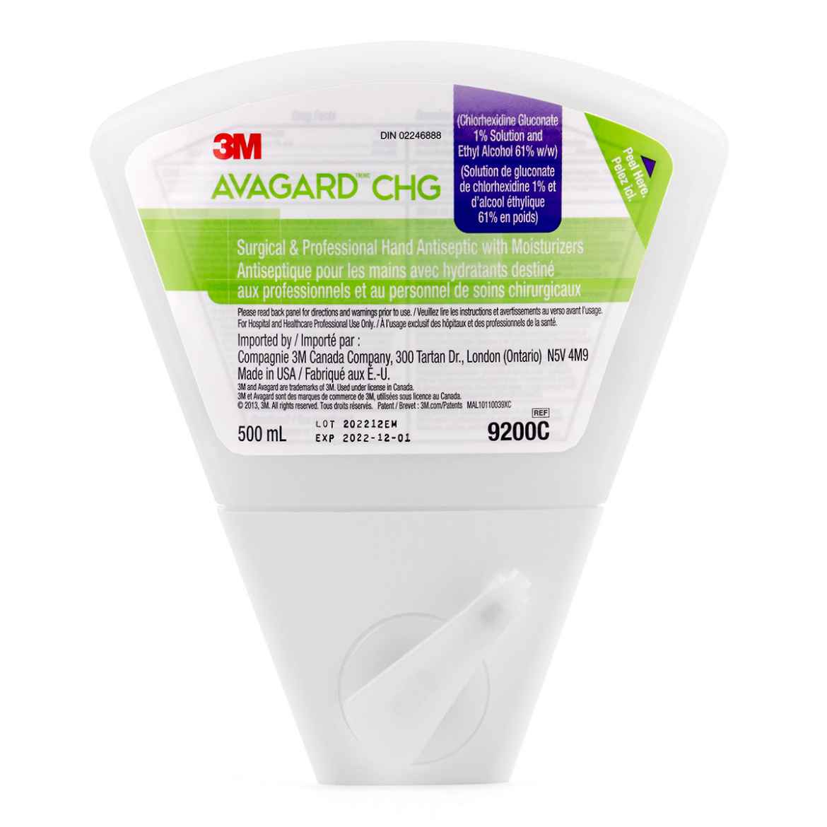 Picture of AVAGARD CHG HAND ANTISEPTIC Refill - 500ml