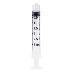 Picture of SYRINGE IDEAL DISP 3cc LUER LOCK TIP(SP) - 100's