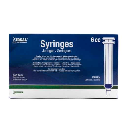 Picture of SYRINGE IDEAL DISP 6cc LUER LOCK TIP(SP) - 100's