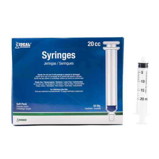 Picture of SYRINGE IDEAL DISP 20cc LUER LOCK TIP(SP) - 50's