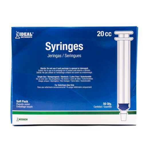 Picture of SYRINGE IDEAL DISP 20cc LUER LOCK TIP(SP) - 50's