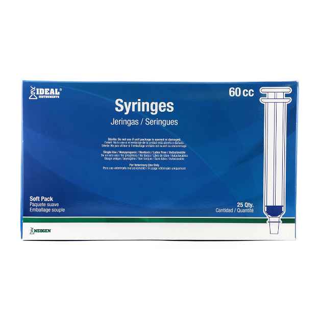 Picture of SYRINGE IDEAL DISP 60cc LUER SLIP TIP(SP) - 25's