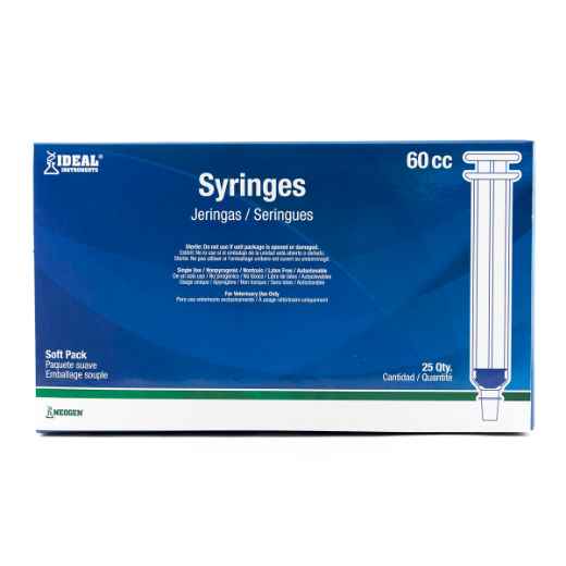 Picture of SYRINGE IDEAL DISP 60cc LUER LOCK TIP(SP) - 25's