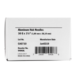 Picture of NEEDLE IDEAL 16g x 1 1/2in AL HUB - 100/box