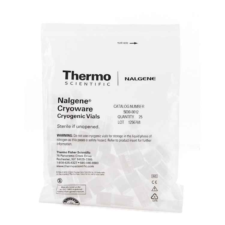 Picture of CRYOGENIC VIALS W/CAP 1.2ml - 25's 