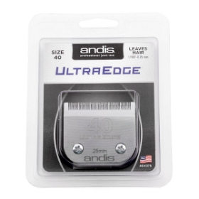 Show details for CLIPPER BLADE ANDIS #40 ULTRAEDGE - 0.25mm (64076) Picture of CLIPPER BLADE ANDIS #40 ULTRAEDGE - 0.25mm (64076)