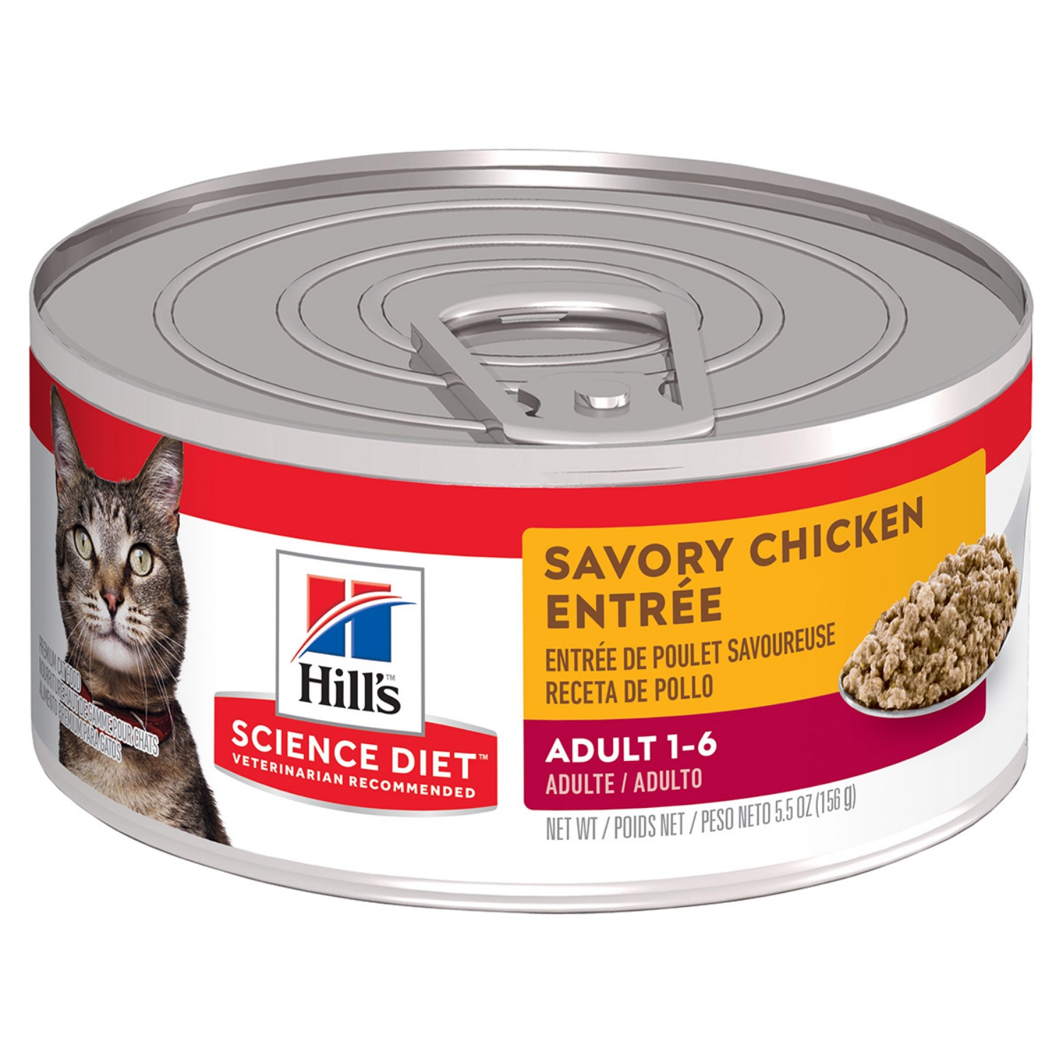 Picture of Feline Science Diet Adult Chicken Entree - 24x155g Cans