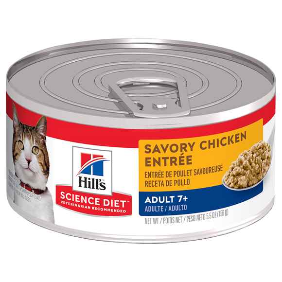 Picture of FELINE SCI DIET SENIOR CHICKEN ENTREE - 24 x 155gm cans