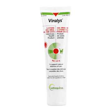 Picture of VIRALYS L-LYSINE HCL ORAL GEL for CATS- 5oz
