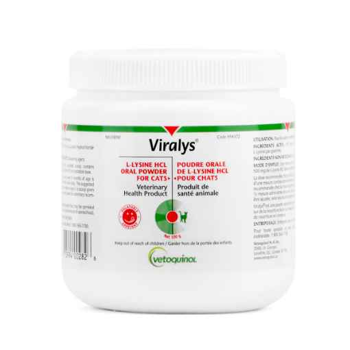 Picture of VIRALYS L-LYSINE HCL ORAL POWDER for CATS - 100g