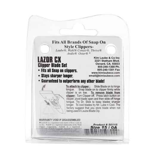 Picture of CLIPPER BLADE LAUBE CX SIZE 15