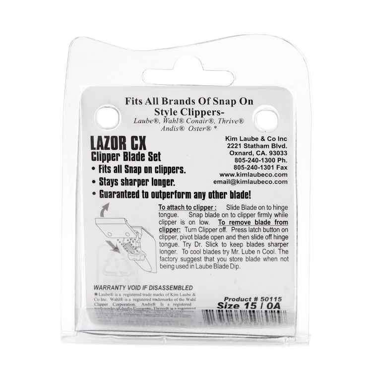 Picture of CLIPPER BLADE LAUBE CX SIZE 15