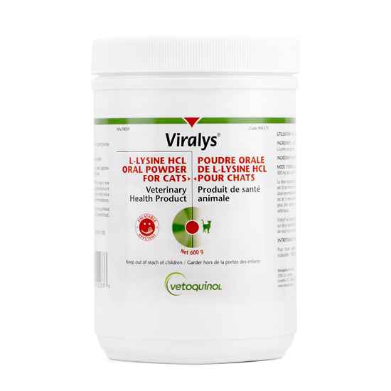 Picture of VIRALYS L-LYSINE HCL ORAL POWDER for CATS - 600g