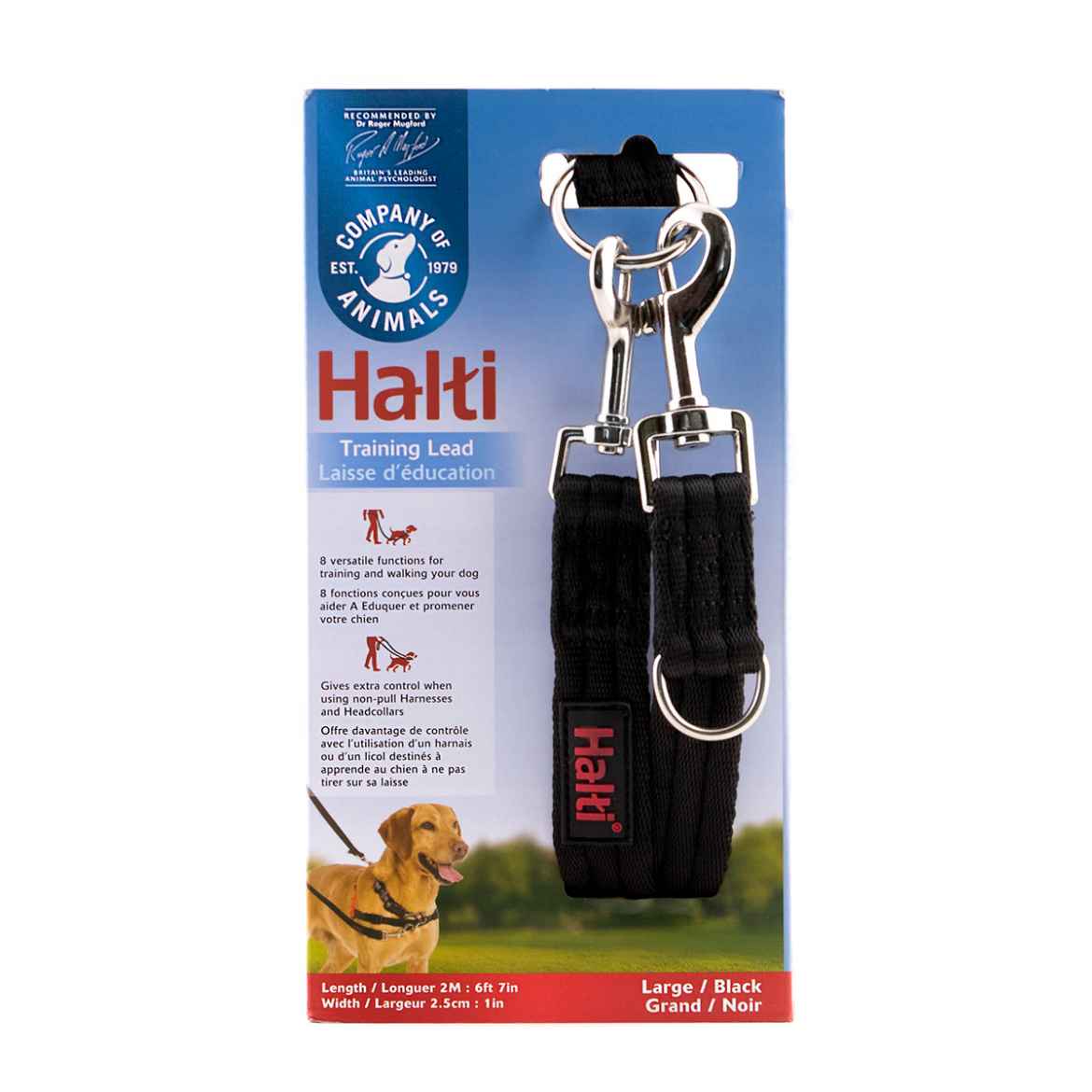 Picture of HALTI TRAINING LEAD Black - Large