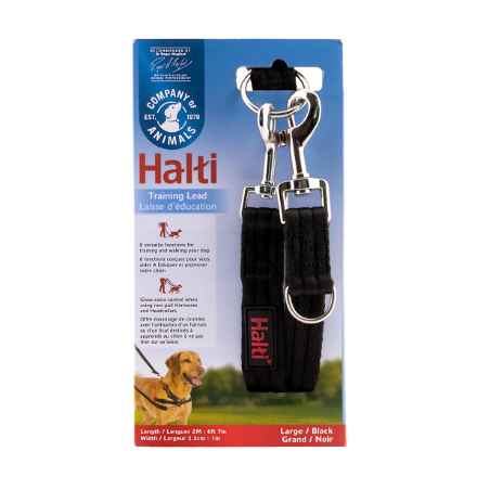 Picture of LEAD CANINE HALTI TRAINING Black - Large