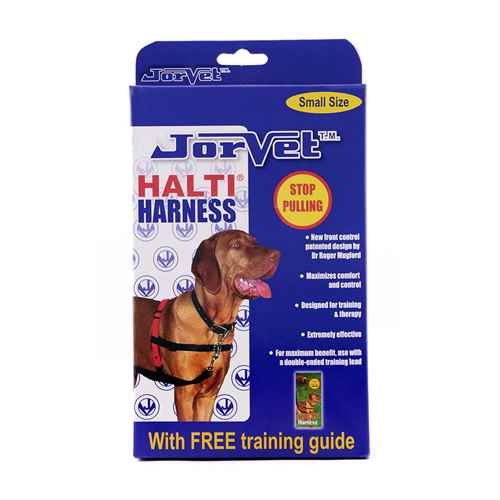 Picture of HARNESS CANINE HALTI TRAINING Red/Black (J1012A) - Small