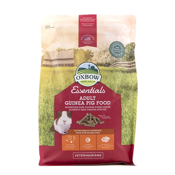 Picture of OXBOW ESSENTIALS ADULT GUINEA PIG FOOD- 2.25kg/5lb