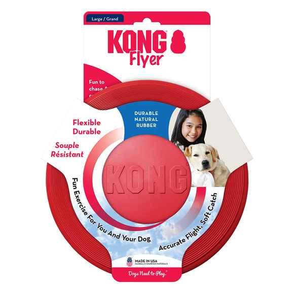 Picture of TOY DOG KONG RUBBER FLYER Large (KF3) - 9in