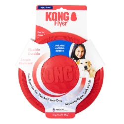 Picture of TOY DOG KONG Rubber Flyer Large (KF3) - 9in