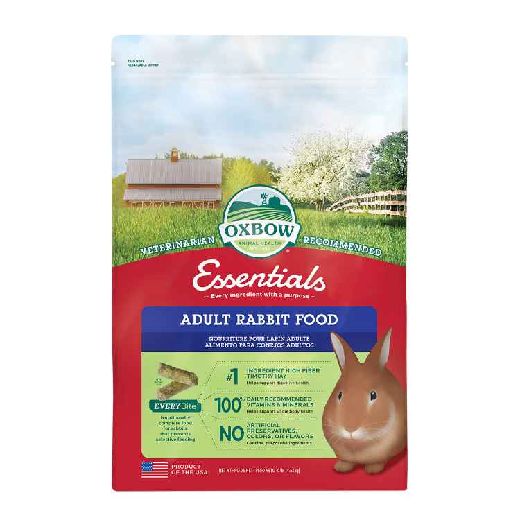 Picture of OXBOW ESSENTIALS ADULT RABBIT FOOD - 4.53kg/10lbs