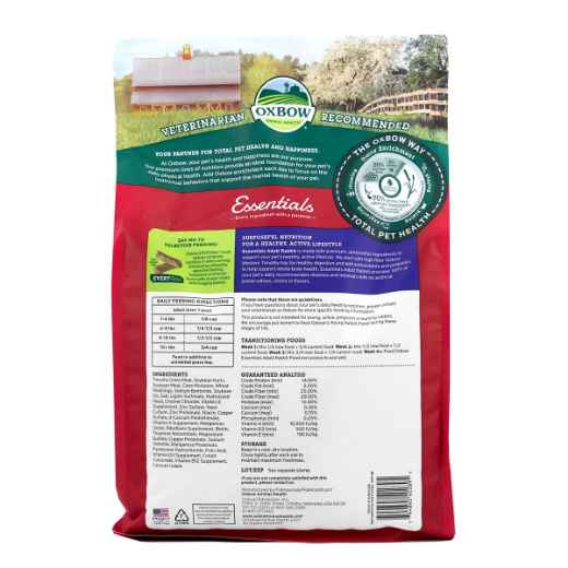 Picture of OXBOW ESSENTIALS ADULT RABBIT FOOD - 4.53kg/10lbs