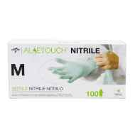 Picture of GLOVES EXAM NITRILE ALOETOUCH (PF) MED - 100s