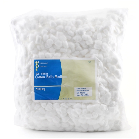 Picture of COTTON BALLS MEDIUM(PROFESSIONAL PREF) - 2000's