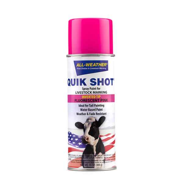 Picture of ALL WEATHER QUIK SHOT SPRAY (INVRT TIP) F PINK - 13oz/369g