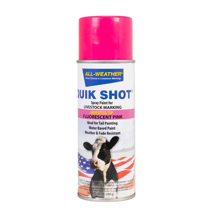 Picture of ALL WEATHER QUIK SHOT SPRAY (INVRT TIP) F PINK - 13oz/369g