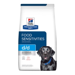 Picture of Hills Prescription Diet D/D Derm Diet Potato & Salmon Dry Dog Food- 17.6lb/7.98kg