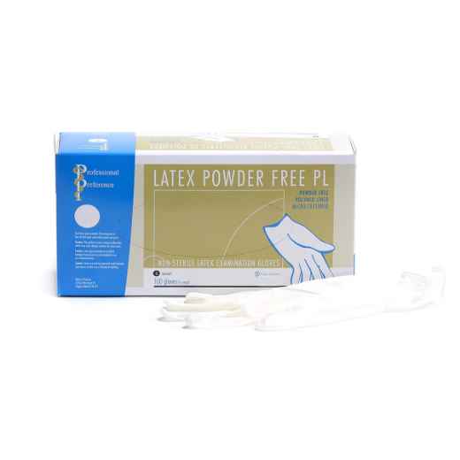 Picture of GLOVES EXAM LATEX POWDER FREE (PROF  PREF) XLARGE - 100's