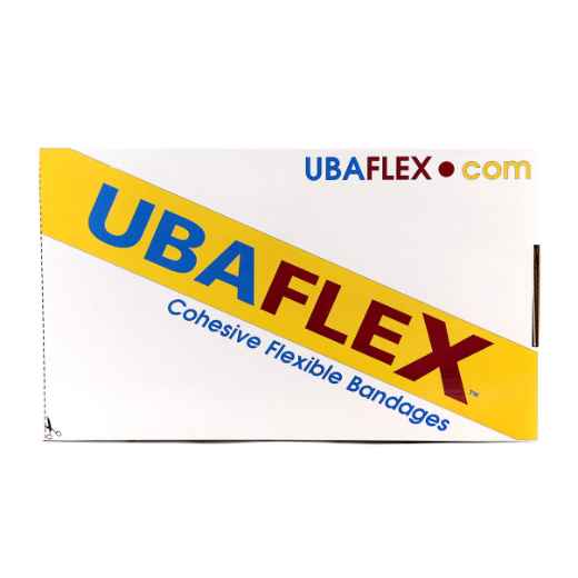 Picture of UBAVET UBAFLEX COHESIVE FLEXIBLE 2in BANDAGE ASST - 36/box