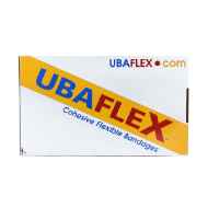 Picture of UBAVET UBAFLEX COHESIVE FLEXIBLE 4in BANDAGE ASST - 18/box