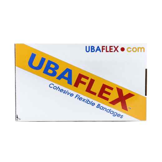 Picture of UBAVET UBAFLEX COHESIVE FLEXIBLE 4in BANDAGE ASST - 18/box