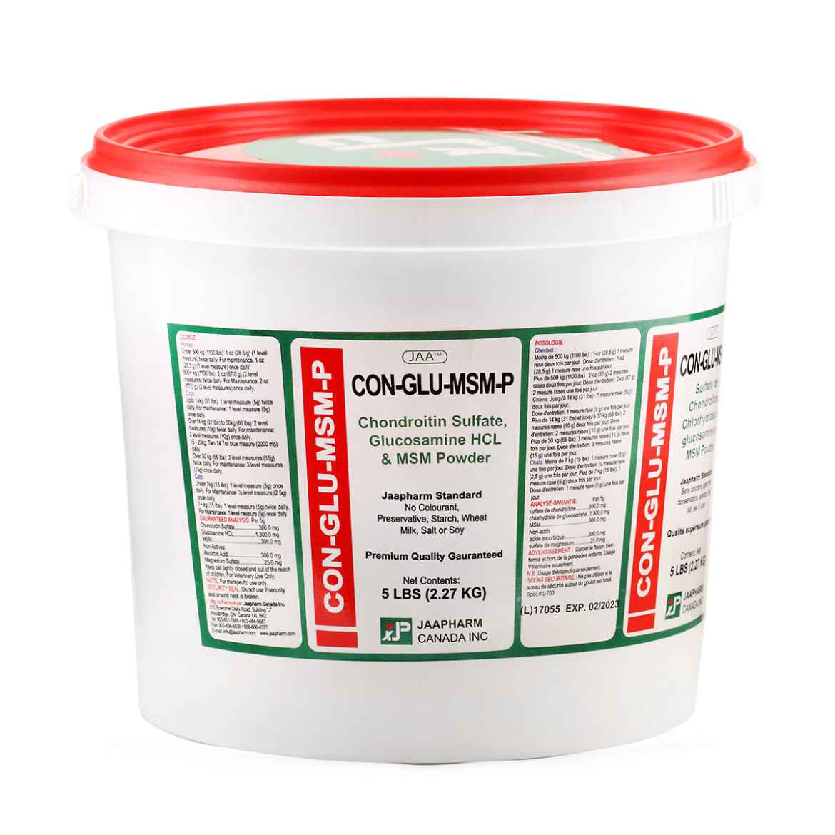 Picture of CON-GLU-MSM POWDER - 2.27kg / 5 lb