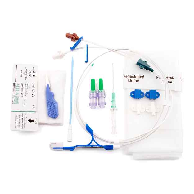 Picture of MILA DOUBLE LUMEN CATHETER KIT 7fr x 30cm (SA7FD30)