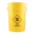 Picture of BIOHAZARDOUS SHARPS WASTE PAIL W/LID GFM - 21L