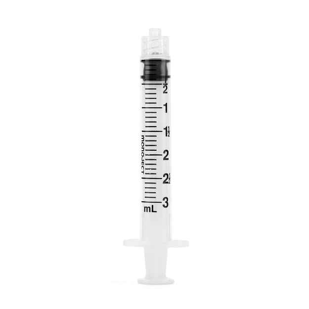 Picture of SYRINGE MONO SOFTPAK 3cc LUER LOCK TIP - 100's