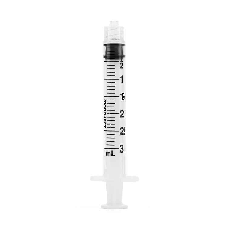 Picture of SYRINGE MONO SOFTPAK 3cc LUER LOCK TIP - 100s 
