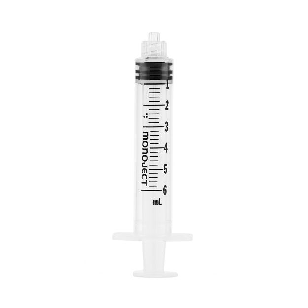 Picture of SYRINGE MONO SOFTPAK 6cc LUER LOCK TIP - 100s 